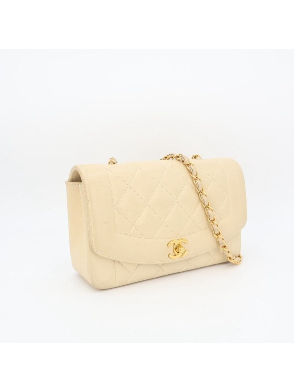 Chanel Shoulder Bag Diana Flap Quilted